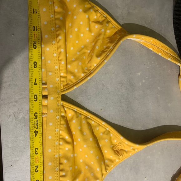 Itsy bitsy teeny weenie yellow polka dot bikini - Picture 3 of 6
